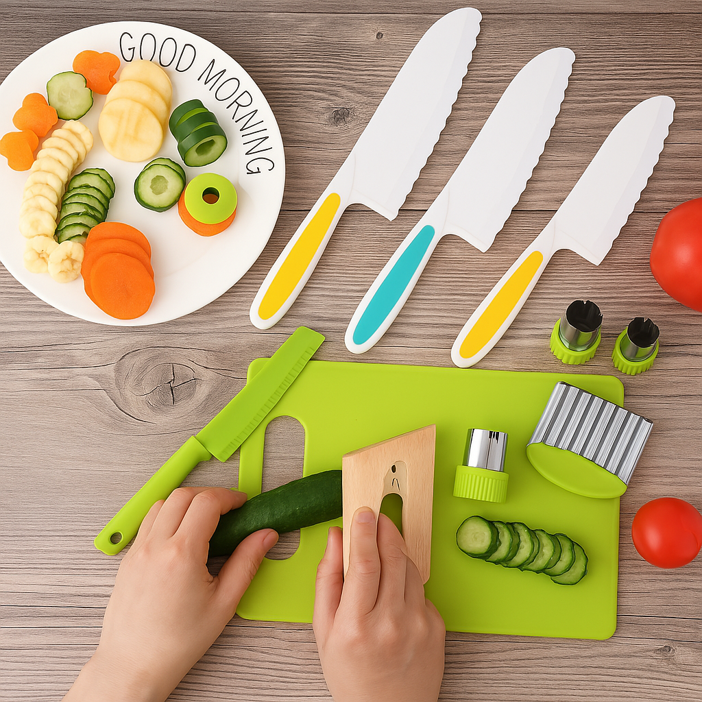 MiniChef Montessori Kitchen Tools Set
