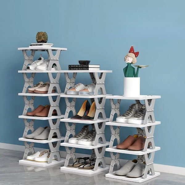 Multi-Layer Shoe Rack Storage Organizer