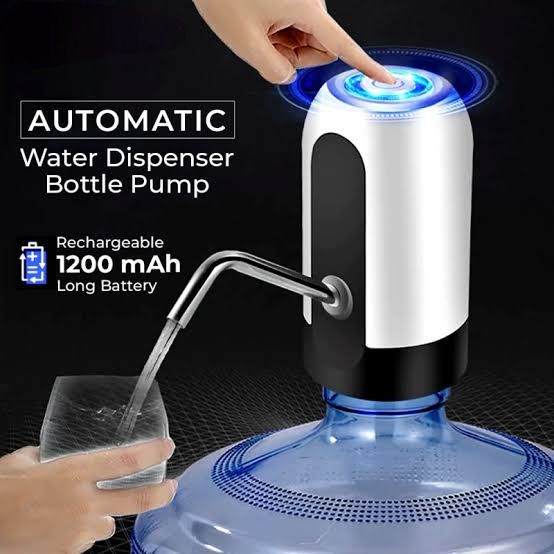Automatic Rechargeable Water Dispenser Bottle Pump