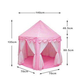 CHILDREN INDOOR AND OUTDOOR FAIRY PRINCESS CASTLE PLAY TENT