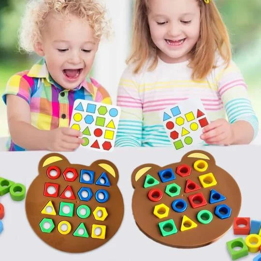 Shape Matching Game Without Bell