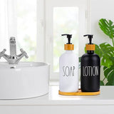 Ceramic Hands And Dishes Soap Dispenser