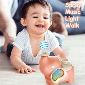 Electric Elephant Pet - Spray Fog Blowing Ball Toy