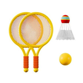 Soft Tennis Badminton Racket Set For Kids