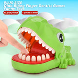 Colorful Biting Dinosaur Dentist Game toy by KidoKraze featuring a dinosaur figure designed for interactive dental play.