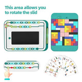 3-in-1 Educational LCD Writing Tablet & Magnetic Board