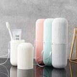 Portable Travel Toothbrush & Toothpaste Storage Case