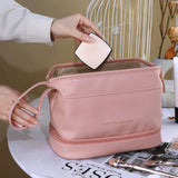 Large Capacity Travel Cosmetic Bag & Makeup Organizer