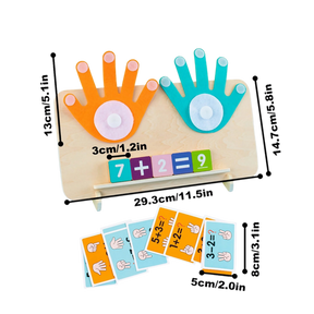 Finger Arithmetic Operation Wooden Math Kit