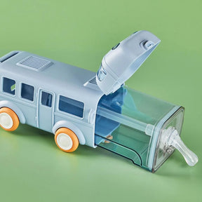 Bus Shape Water Bottle with Strap