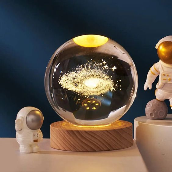 3D Luminous Crystal Lamp Ball