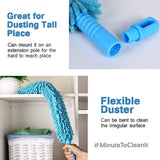 Microfiber Flexible Cleaning Duster with Extendable Pole