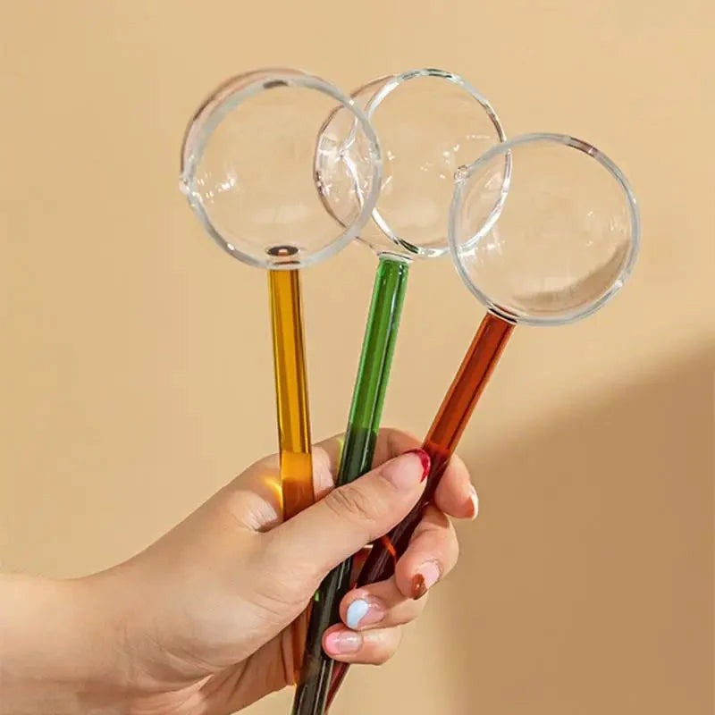 Heat-Resistant Long Handle Soup Spoon with Pouring Spout for Cooking, Serving, and Kitchen Decor