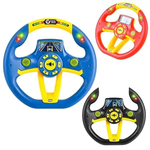 Multifunctional Musical Steering Wheel for Kids