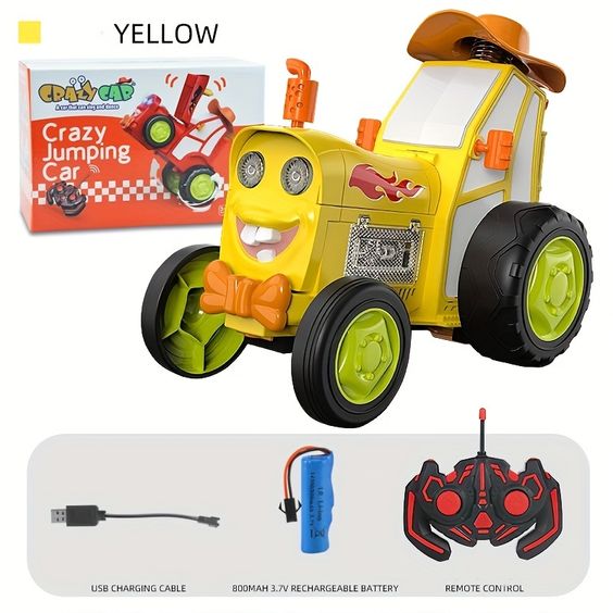 Remote Control Crazy Jumping Tractor Car