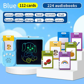 2 in 1 Flash Card & Lcd Writing Tablet