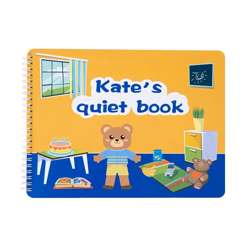 Montessori Kate's Quiet Book For Kid