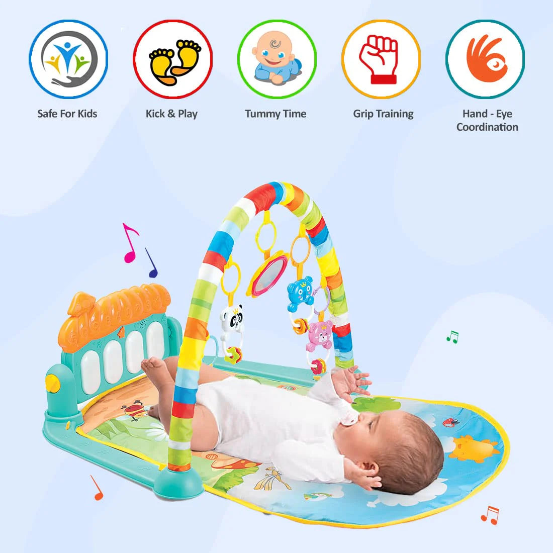 Baby Piano Play Gym