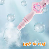 Electric Spray Bubble Gun Set