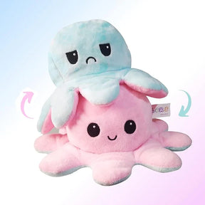 Reversible Octopus Plush Toy