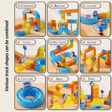 Magnetic Rail Electric Train Set for Kids - 67 Pcs