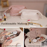 Large Capacity Travel Cosmetic Bag & Makeup Organizer