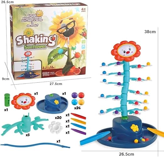 Electric Shaking Sunflowers Board Games