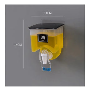 400ml Acrylic Wall mounted Oil Dispenser