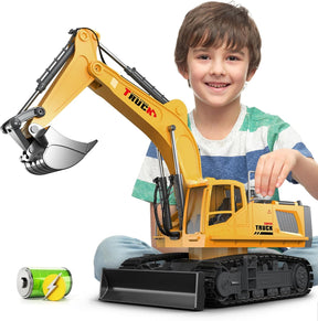 Remote Control Excavator Toy For Kids