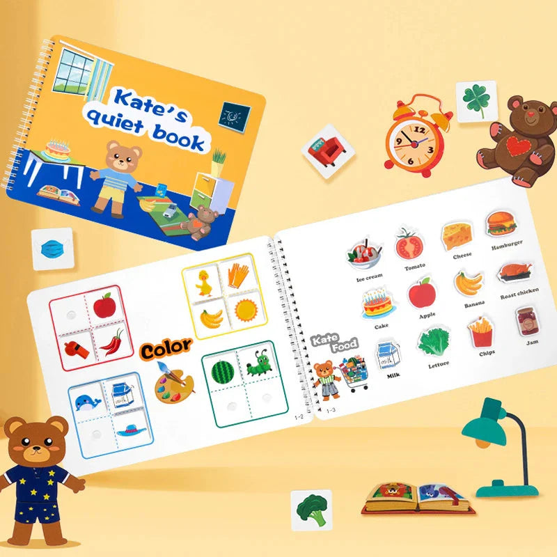 Montessori Kate's Quiet Book For Kid