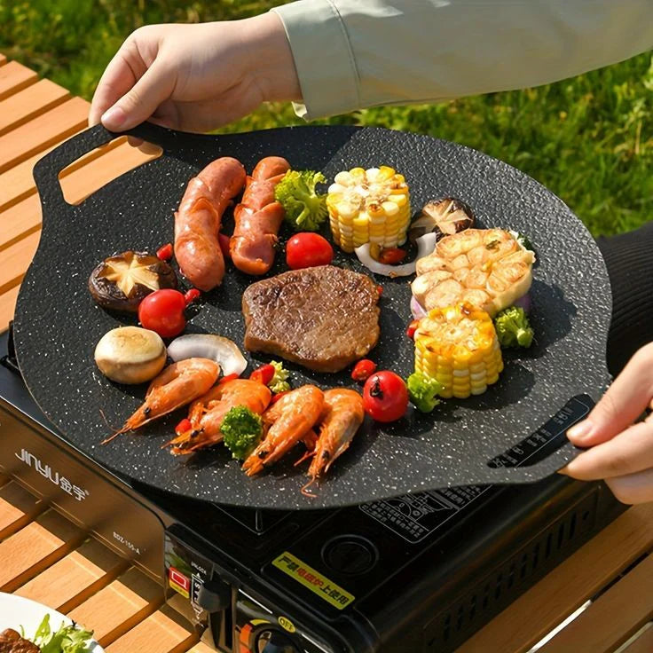 Maifan Stone Non-Stick Round Grill Pan