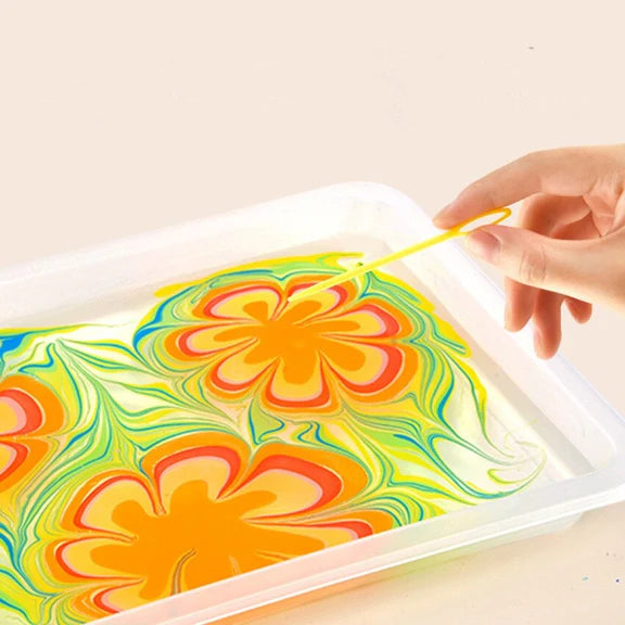 The Master of the Ebru Water Marble Painting 8 Color