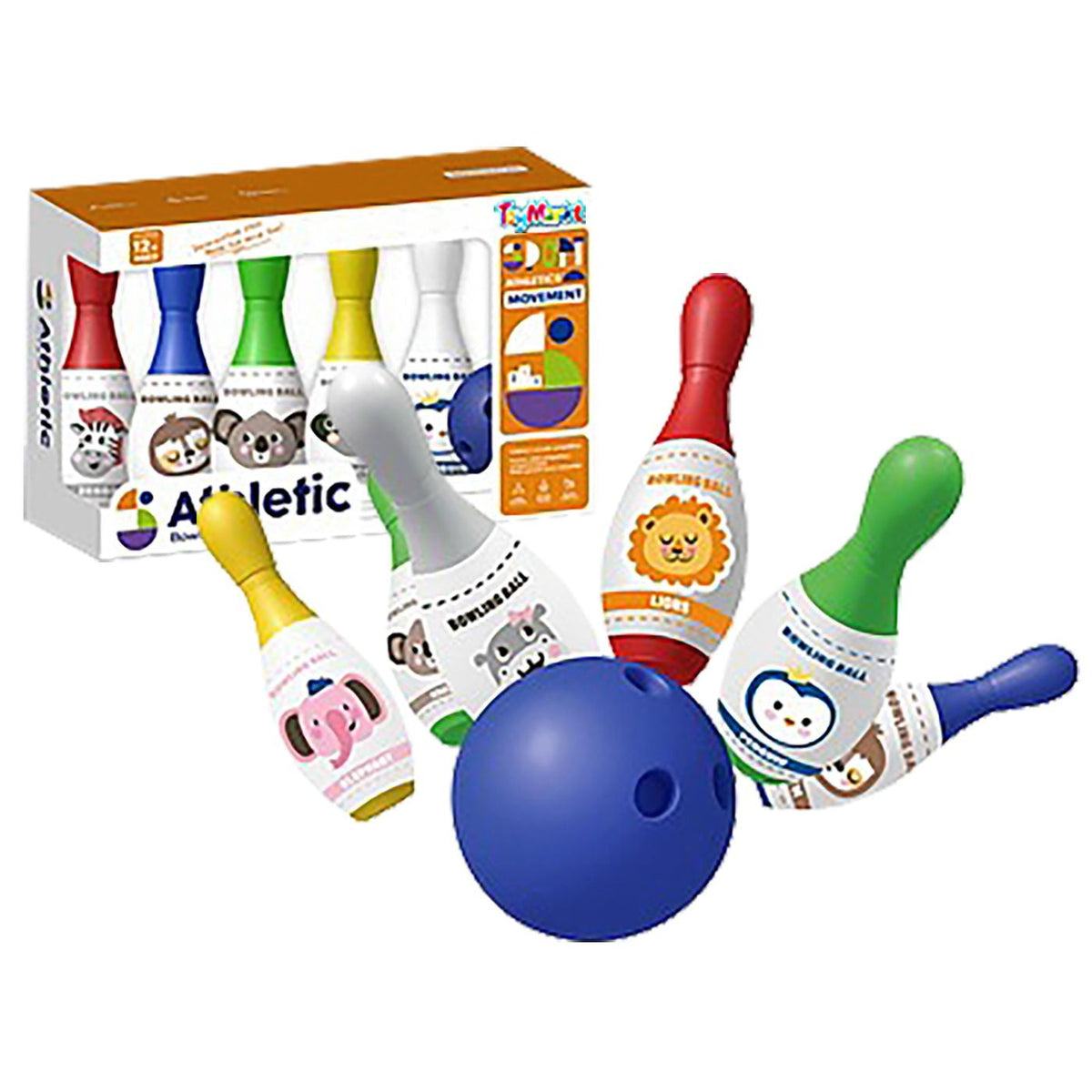 Athletic Bowling Ball Set for kidz