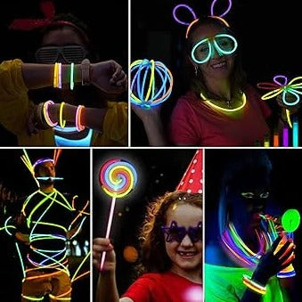 Glowing Costume Set (136 Pieces)