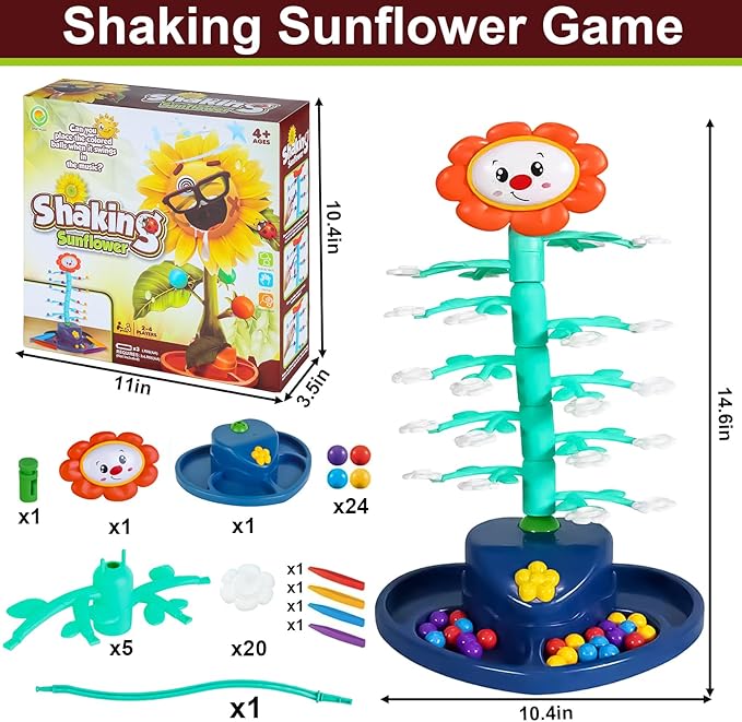 Electric Shaking Sunflowers Board Games