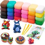 Colorful Air-Dry Creative Clay Set for kidz