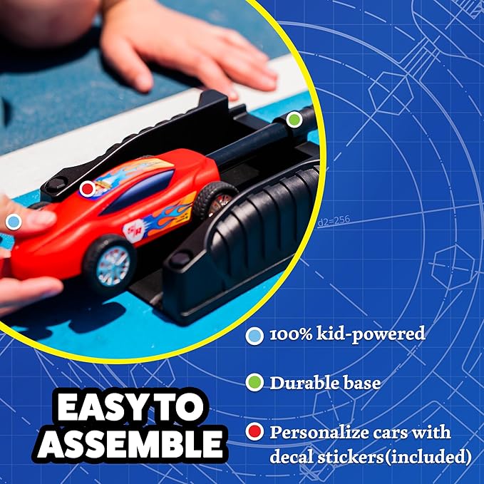Stomp Racers – Air-Powered Dueling Race Car Set