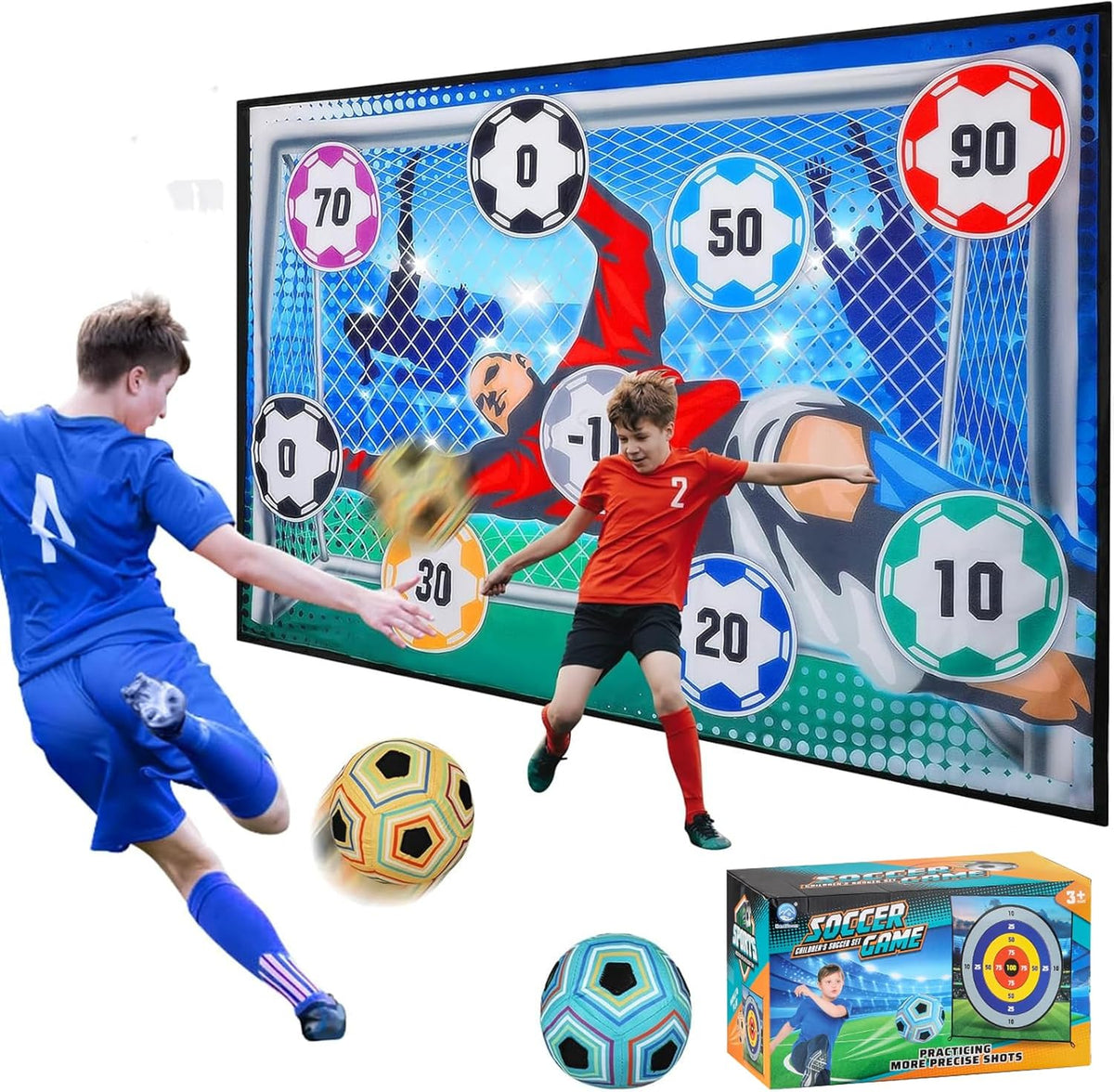 Sticky Soccer Ball Game