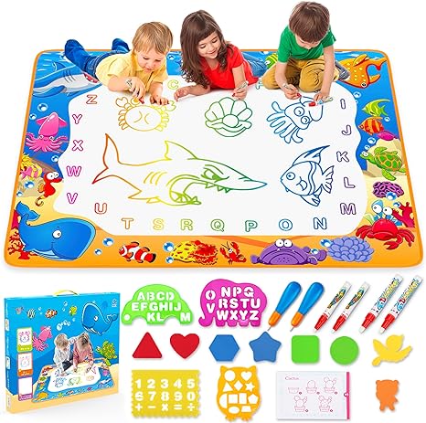 Magical Aqua Doodle Mat