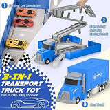 Toy Megatruck with Folding Mega Track & Racing Cars