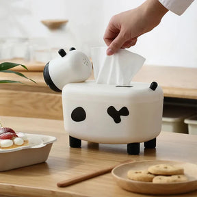 New Creative Desktop Tissue Box With Toothpick Holder