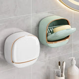 Wall Mounted Flip Lid Soap Box