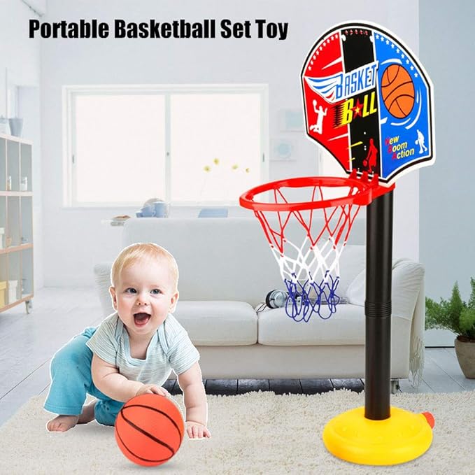 Adjustable Kids Basketball Hoop Stand