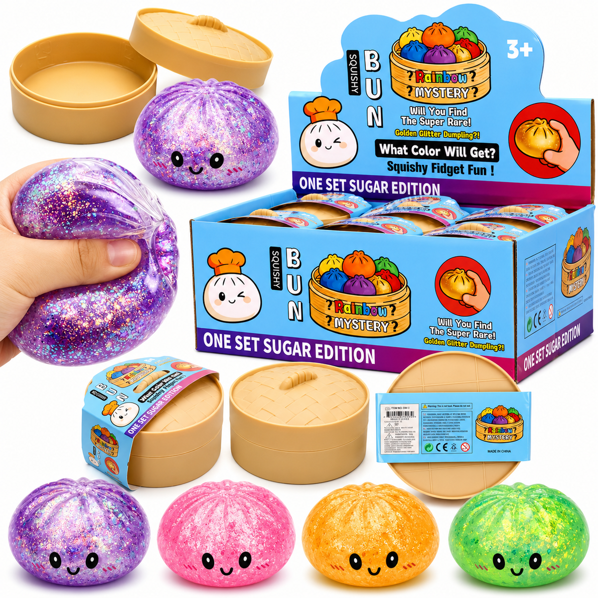 Viral Dumpling Squishy-Pack of 1