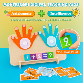 Finger Arithmetic Operation Wooden Math Kit