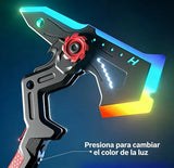 2-in-1  Light-Up Sword and Dagger Toy Set with Sound Effects