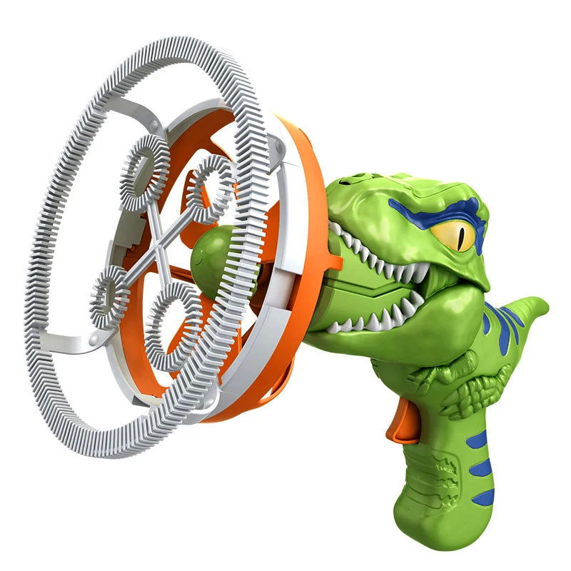 Dinosaur Bubble Blower Machine Gun