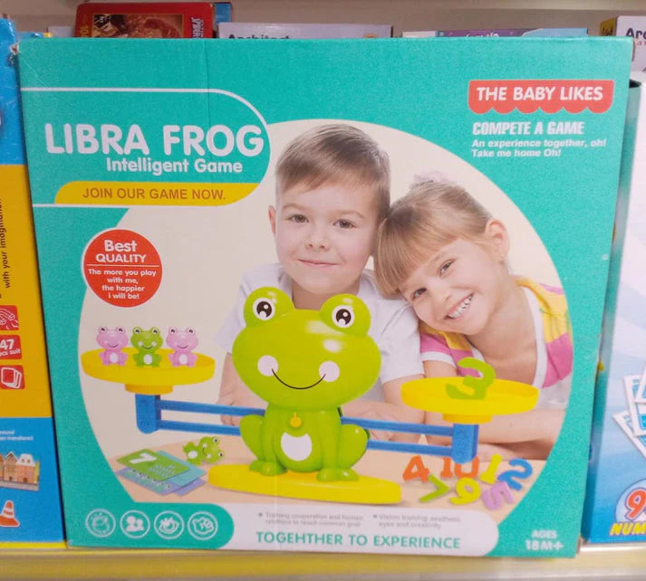 Libra Frog Balance Counting Educational Toy