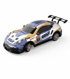 KidoKraze 1:16 scale high-speed 4WD RC drift racing car with sleek design and detailed body in a dynamic racing pose