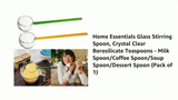Heat-Resistant Long Handle Soup Spoon with Pouring Spout for Cooking, Serving, and Kitchen Decor